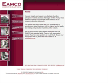 Tablet Screenshot of eamco.net